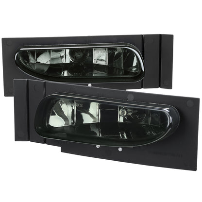 1994-1998 Ford Mustang V6 899 Fog Lights Kit (Chrome Housing/Smoked Lens)