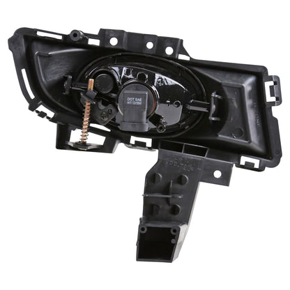 2007-2009 Mazda 3 Sedan H11 Fog Lights Kit (Chrome Housing/Yellow Lens)