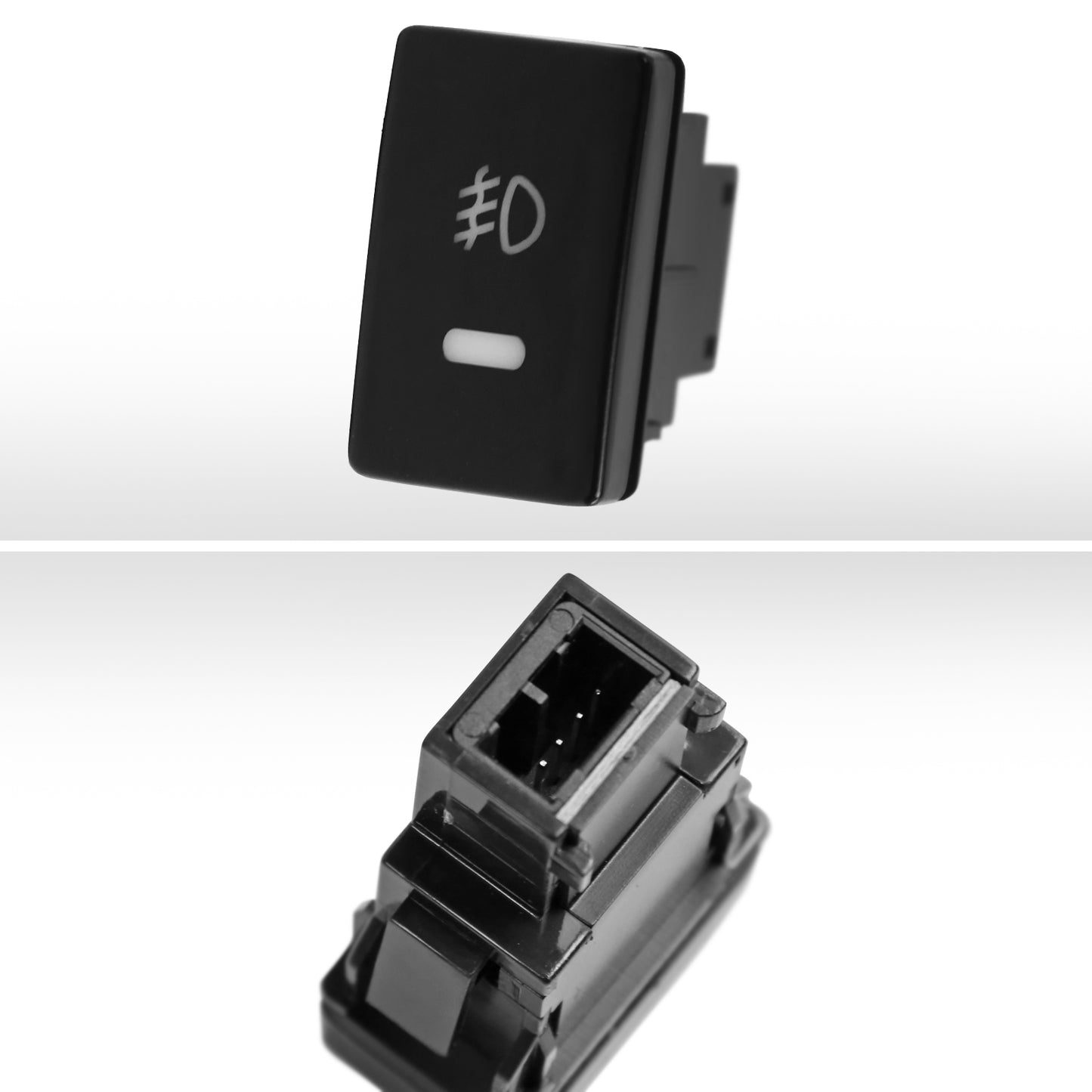 2007-2009 Mazda 3 Sedan H11 Fog Lights Kit (Chrome Housing/Clear Lens)