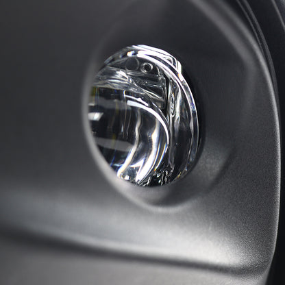 2016-2018 Mazda 6 Sedan 6500K LED Projector Fog Lights Kit (Chrome Housing/Clear Lens)