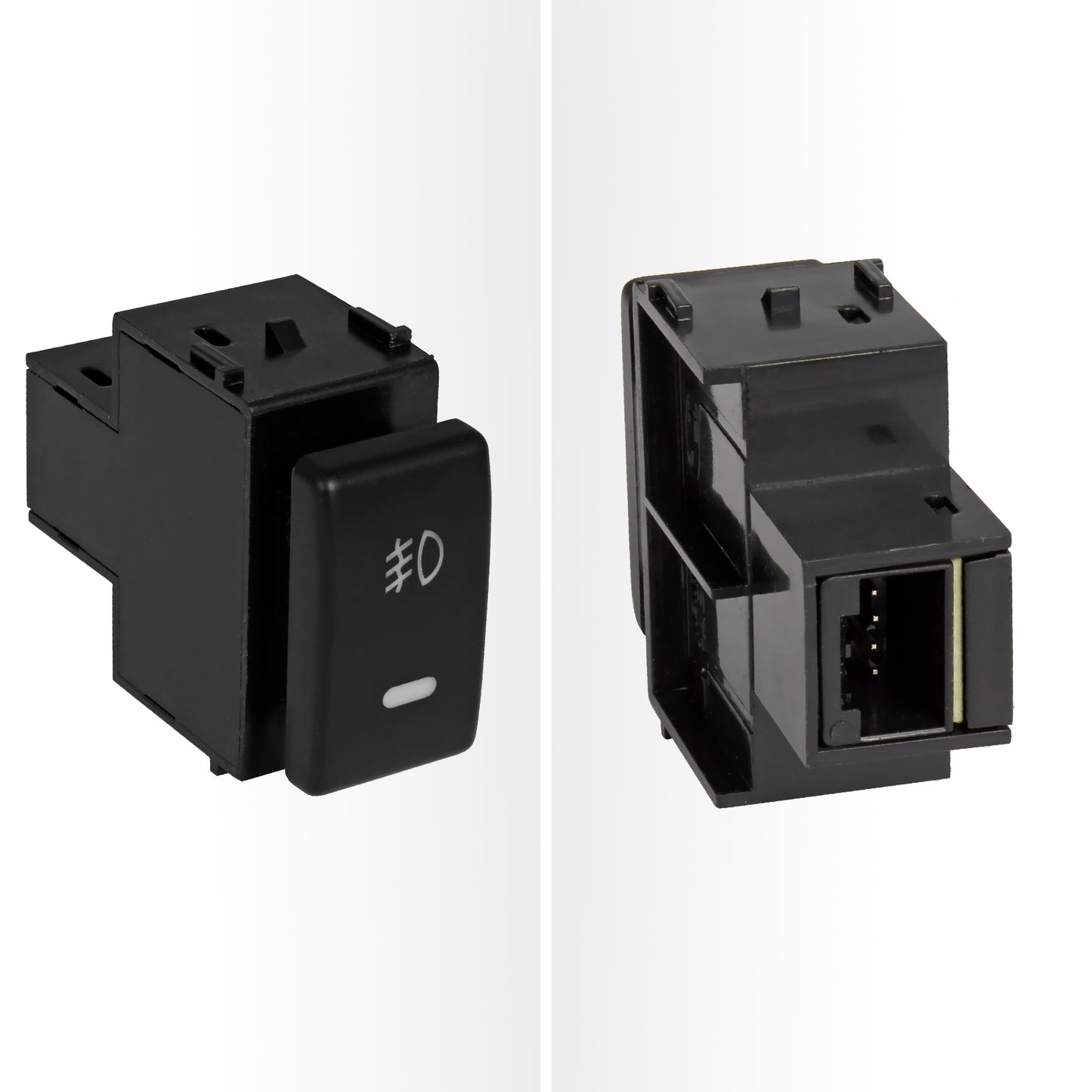 2005-2012 Nissan Pathfinder/Frontier H11 Fog Lights Kit w/ Switch & Wiring Harness (Chrome Housing/Clear Lens)