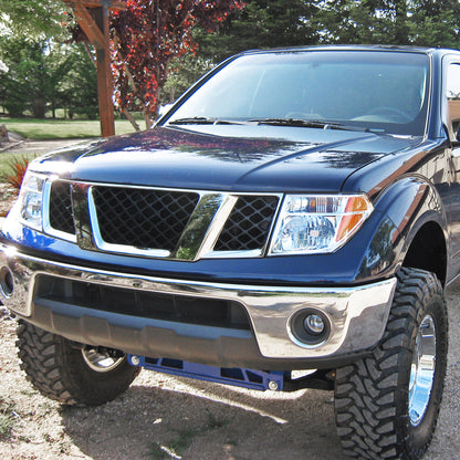 2005-2012 Nissan Pathfinder/Frontier H11 Fog Lights Kit w/ Switch & Wiring Harness (Chrome Housing/Clear Lens)