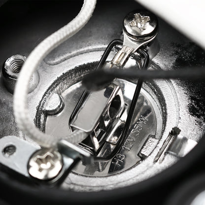 1999-2004 Nissan Pathfinder 2400K H3 Fog Lights Kit (Chrome Housing/Clear Lens)