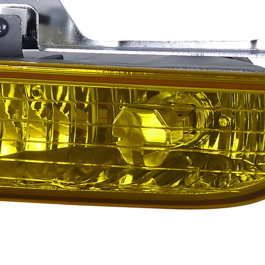 1997-2001 Honda Prelude H3C Fog Lights Kit (Chrome Housing/Yellow Lens)