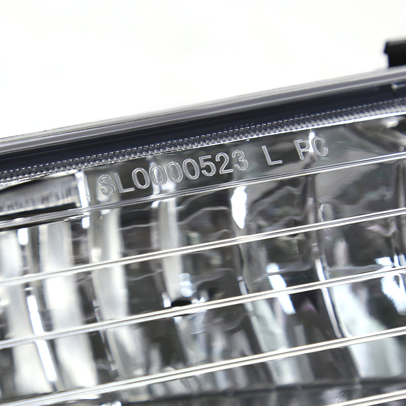 1997-2001 Honda Prelude H3 Fog Lights Kit (Chrome Housing/Yellow Lens)
