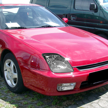 1997-2001 Honda Prelude H3 Fog Lights Kit (Chrome Housing/Yellow Lens)