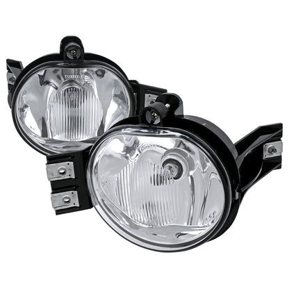 2002-2009 Dodge RAM/Durango 9006 Fog Lights Kit (Chrome Housing/Clear Lens)