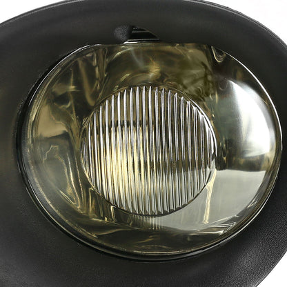 2002-2009 Dodge RAM 9006 Fog Lights w/ Mounting Brackets (Chrome Housing/Smoked Lens)