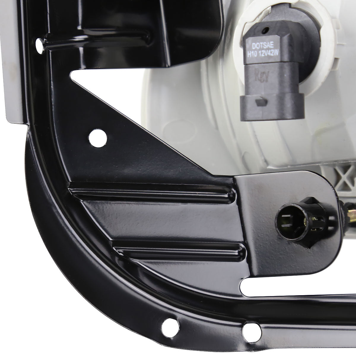 2009-2012 Dodge RAM 1500/ 2010-2018 RAM 2500/3500 H10 Fog Lights (Chrome Housing/Smoked Lens)