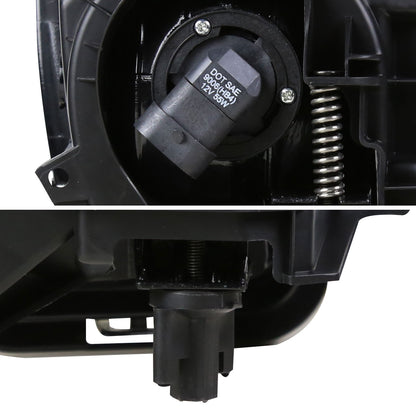 2013-2018 Dodge RAM 1500 9006 Fog Lights Kit (Chrome Housing/Clear Lens)