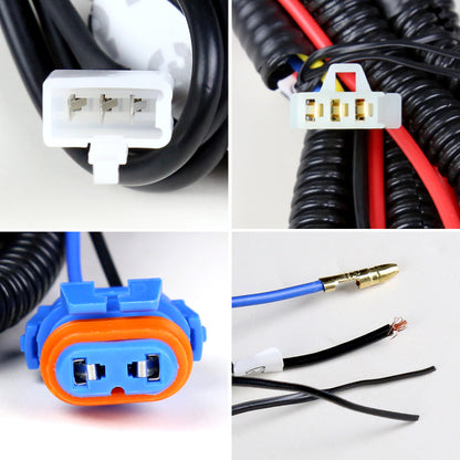 2013-2018 Dodge RAM 1500 9006 Fog Lights Kit (Chrome Housing/Smoked Lens)