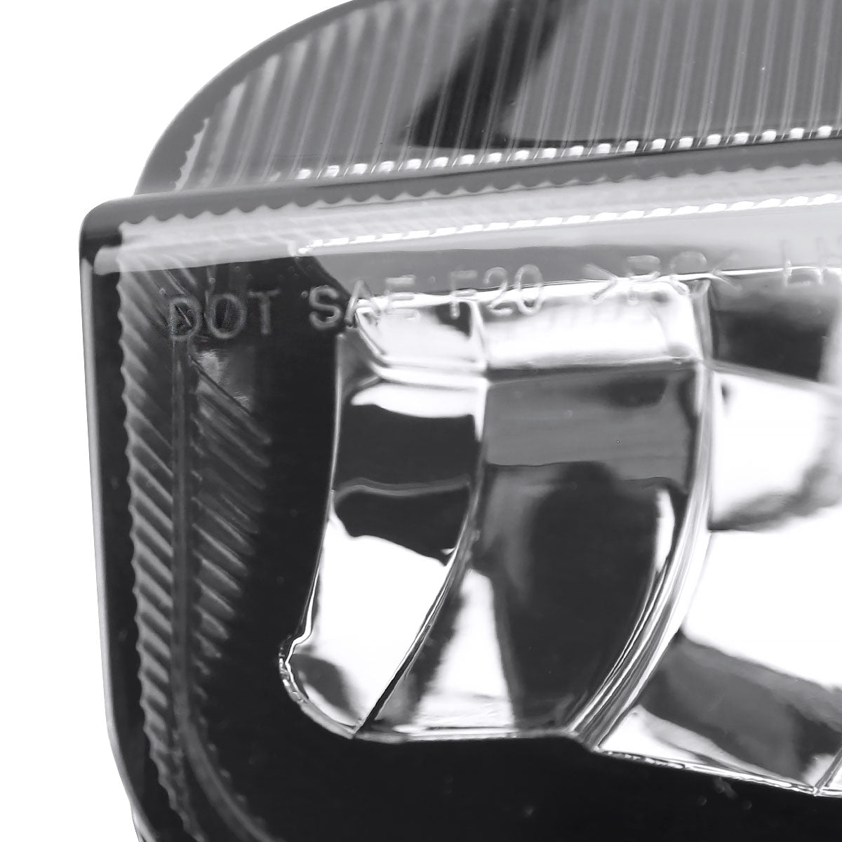 2019-2024 Dodge RAM 1500 LED Fog Lights Kit (Chrome Housing/Clear Lens)