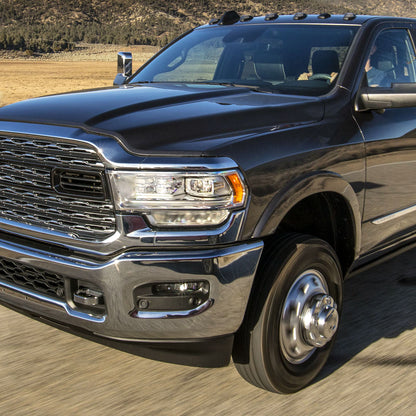 2019-2023 Dodge RAM 2500/3500 LED Fog Lights Kit (Chrome Housing/Clear Lens)