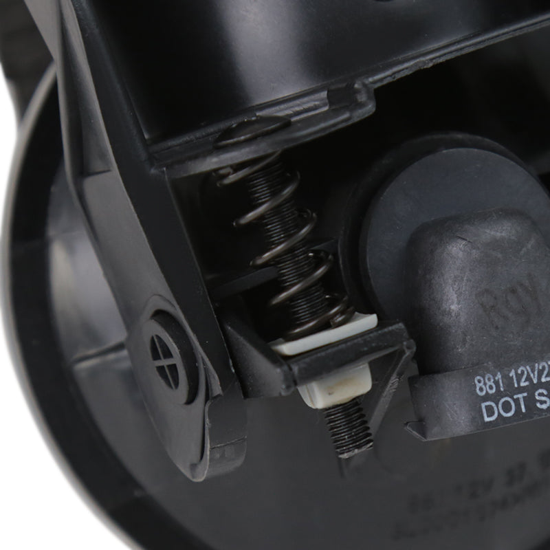 1994-2001 Dodge RAM 1500/2500/3500 881 Fog Lights w/ Mounting Brackets (Chrome Housing/Smoked Lens)