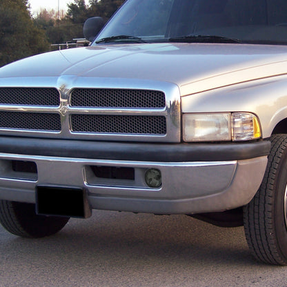1994-2001 Dodge RAM 1500/2500/3500 881 Fog Lights w/ Mounting Brackets (Chrome Housing/Smoked Lens)