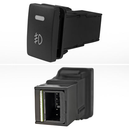 2009-2012 Toyota RAV4 H11 Fog Lights Kit (Chrome Housing/Clear Lens)