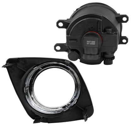 2009-2012 Toyota RAV4 H11 Fog Lights Kit (Chrome Housing/Clear Lens)