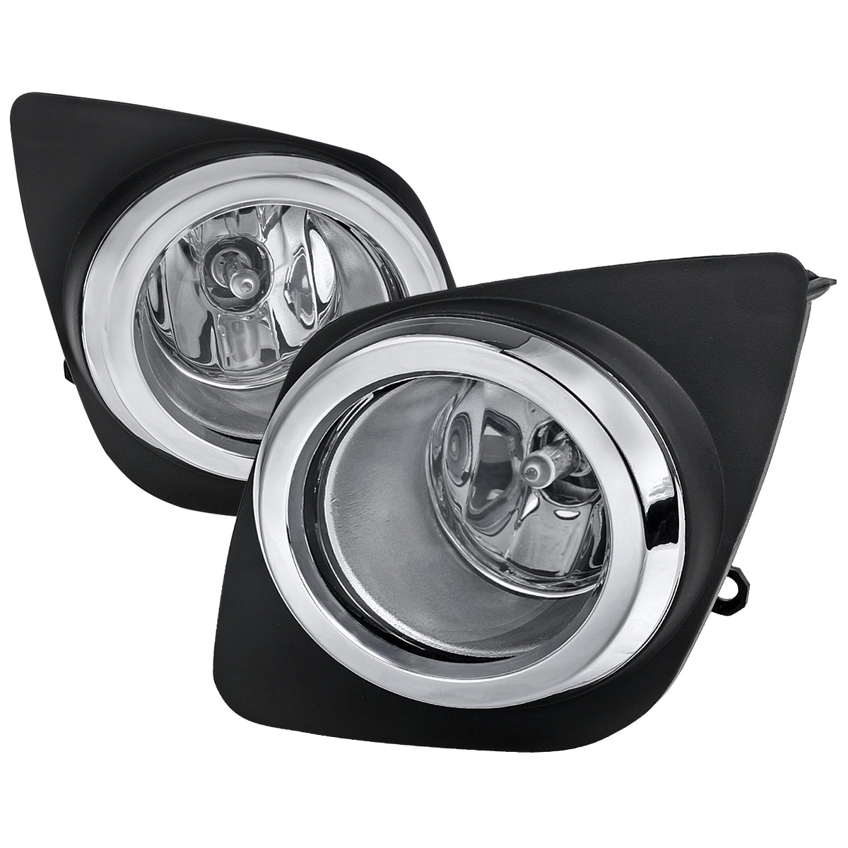 2009-2012 Toyota RAV4 H11 Fog Lights Kit (Chrome Housing/Clear Lens)