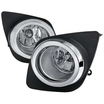 2009-2012 Toyota RAV4 H11 Fog Lights Kit (Chrome Housing/Clear Lens)