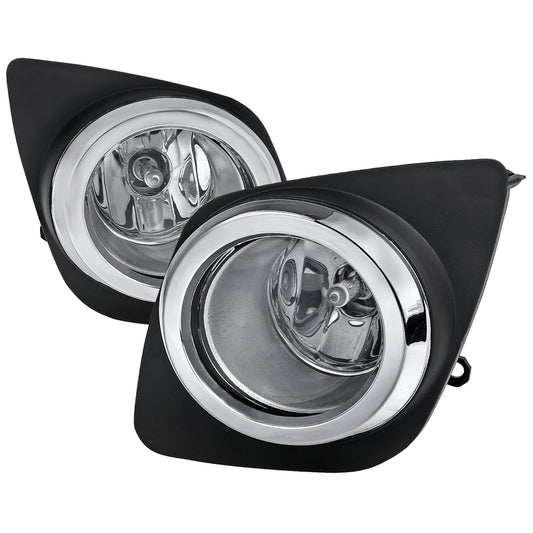 2009-2012 Toyota RAV4 H11 Fog Lights Kit (Chrome Housing/Clear Lens)