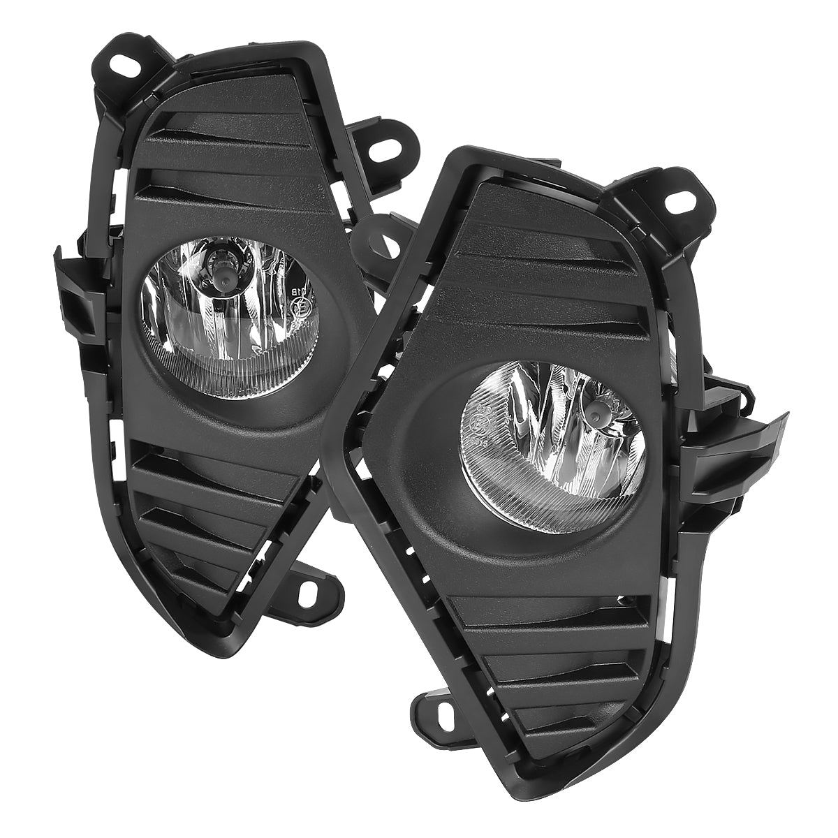 2016-2020 Toyota RAV4 H16 Fog Lights Kit (Chrome Housing/Clear Lens)