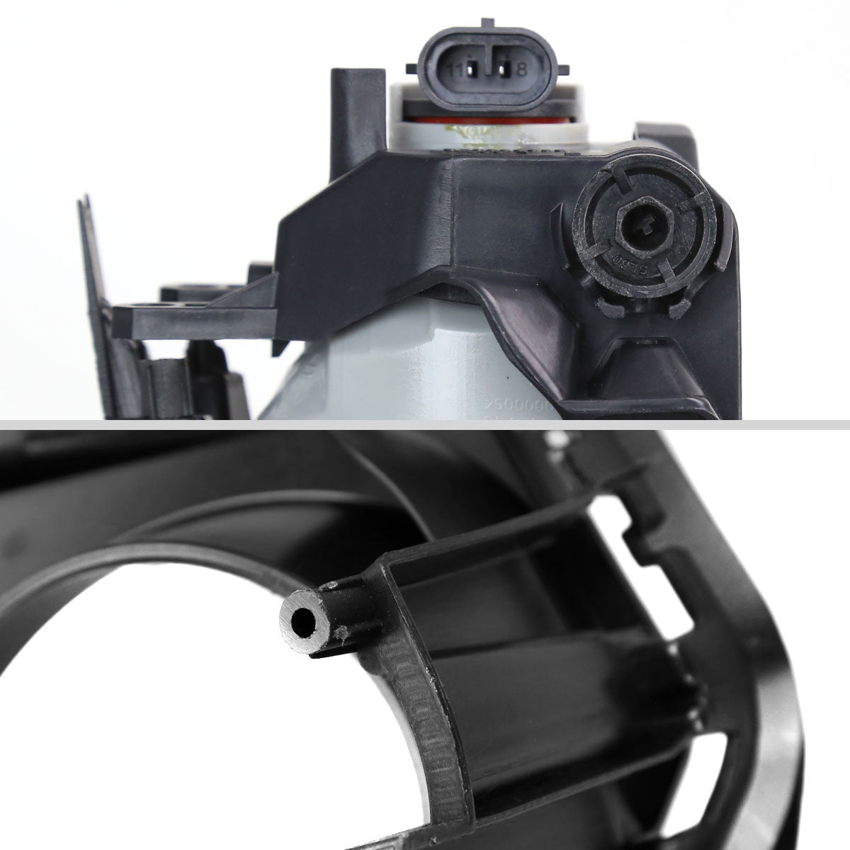 2019-2022 Toyota RAV4 H16 Fog Lights Kit (Chrome Housing/Clear Lens)