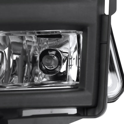 2017-2018 Nissan Rogue H8 Fog Lights Kit (Chrome Housing/Clear Lens)