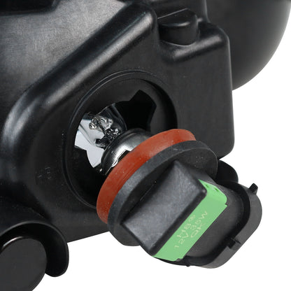 2017-2018 Nissan Rogue H8 Fog Lights Kit (Chrome Housing/Clear Lens)