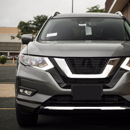 2017-2018 Nissan Rogue H8 Fog Lights Kit (Chrome Housing/Clear Lens)