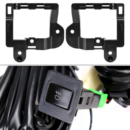 2021-2023 Nissan Rogue/Frontier/X-Trail H16 Fog Lights Kit (Chrome Housing/Clear lens)