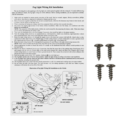 2015-2017 Jeep Renegade H8 Fog Lights (Chrome Housing/Clear Lens)