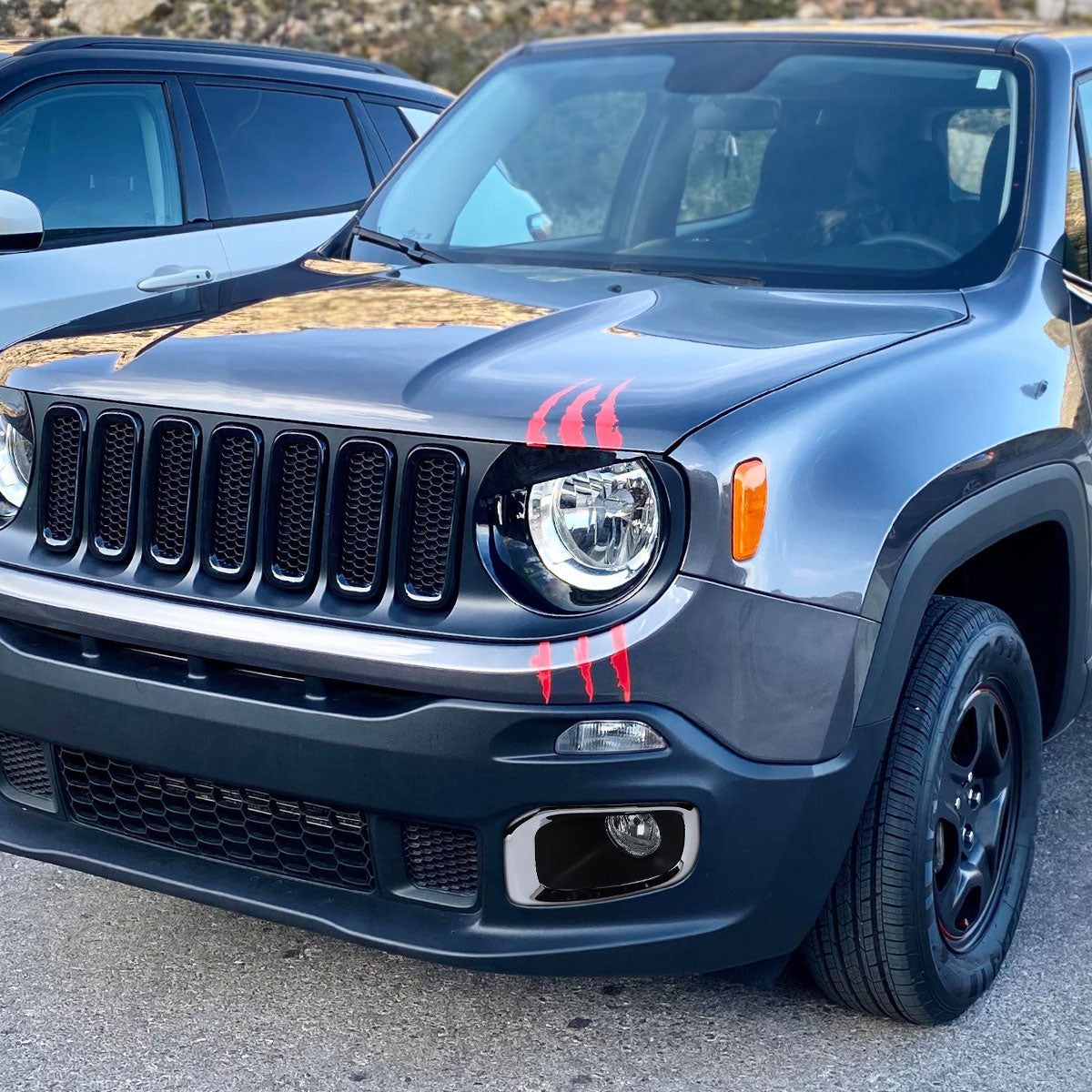 2015-2017 Jeep Renegade H8 Fog Lights (Chrome Housing/Clear Lens)