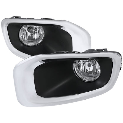 2015-2017 Jeep Renegade H8 Fog Lights (Chrome Housing/Clear Lens)
