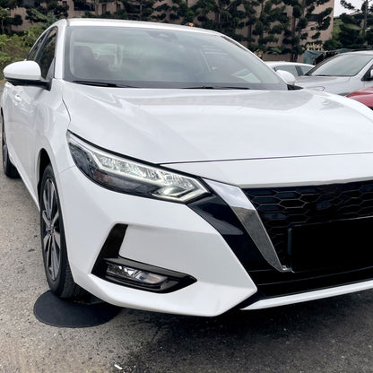 2020-2021 Nissan Sentra H8 Fog Lights Kit (Chrome Housing/ Clear Lens)