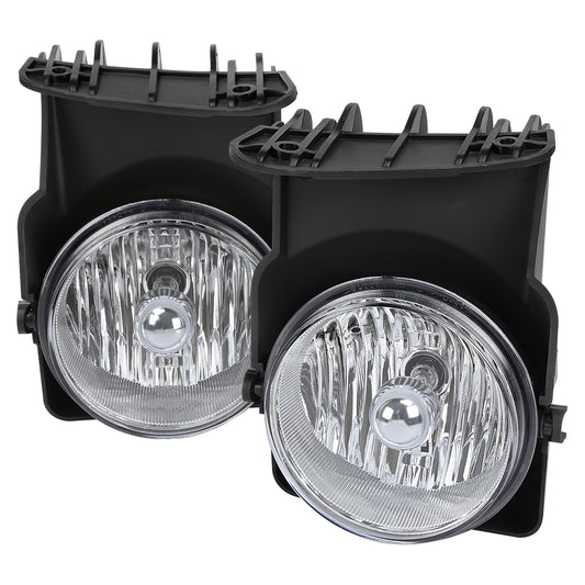 2003-2006 GMC Sierra / 2007 Sierra Classic H10 Fog Lights Kit (Chrome Housing/Clear Lens)