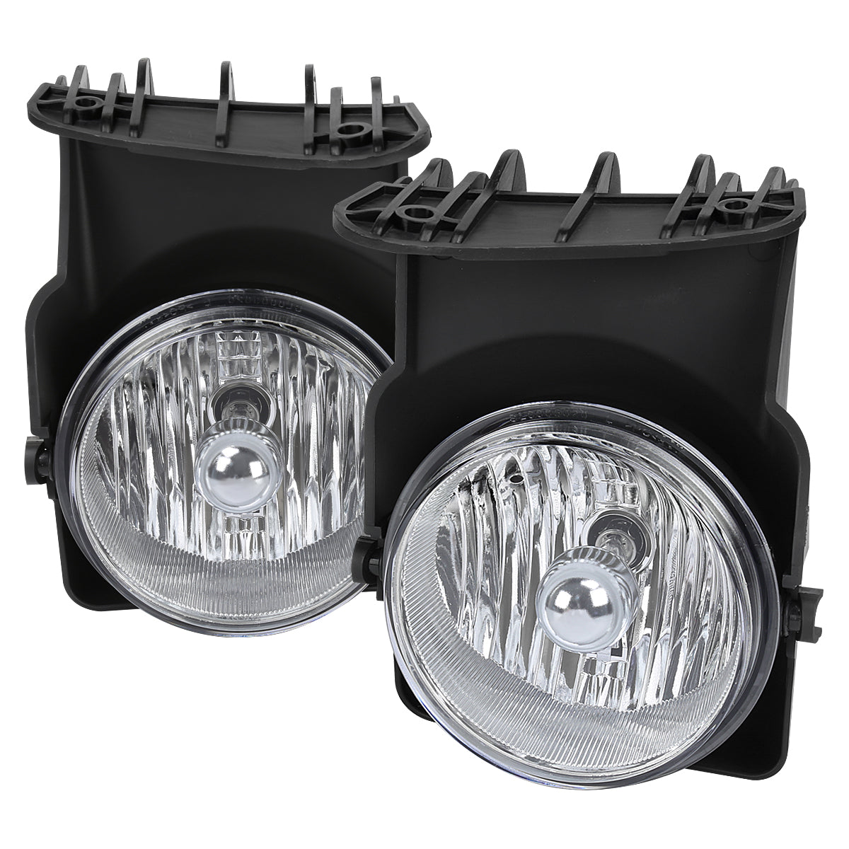 2003-2006 GMC Sierra / 2007 Sierra Classic H10 Fog Lights (Chrome Housing/Clear Lens)
