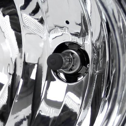 2007-2014 GMC Sierra 1500 2500HD/3500HD H8 Fog Lights Kit (Chrome Housing/Clear Lens)