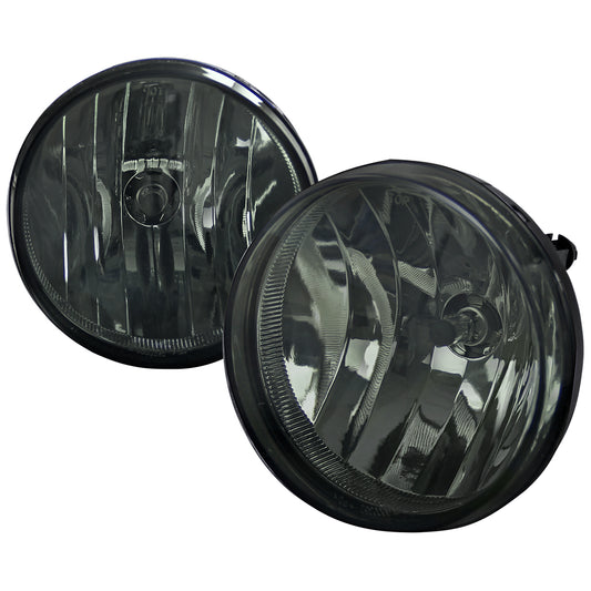 2007-2014 GMC Sierra 1500 2500HD/3500HD H8 Fog Lights Kit (Chrome Housing/Smoked Lens)