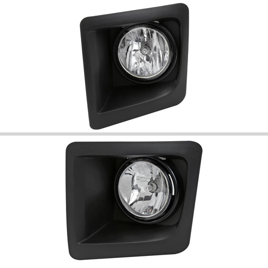 2014-2015 GMC Sierra 1500 H3 Fog Lights (Chrome Housing/Clear Lens)