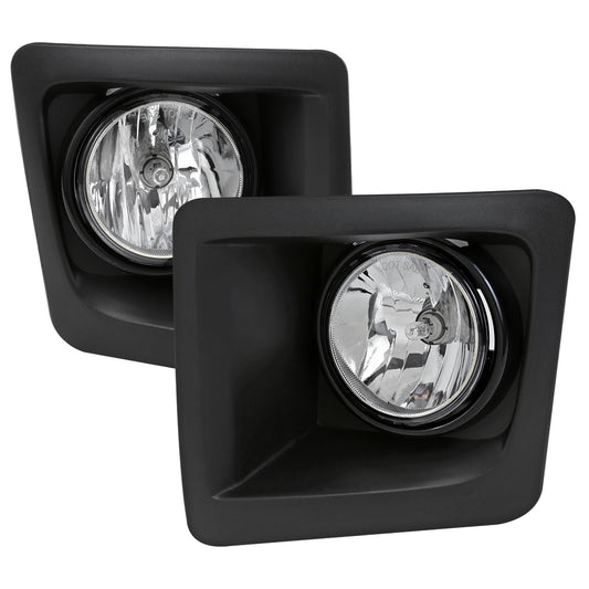2014-2015 GMC Sierra 1500 H3 Fog Lights (Chrome Housing/Clear Lens)