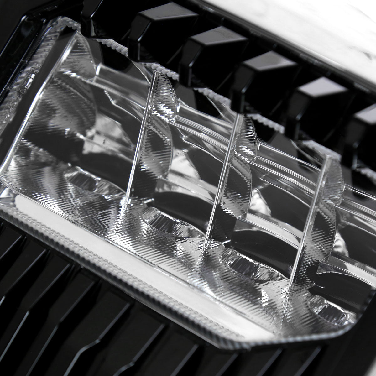 2019-2021 GMC Sierra 1500 Denali/SLT/AT4 Switchback LED Fog Lights Kit (Chrome Housing/Clear Lens)