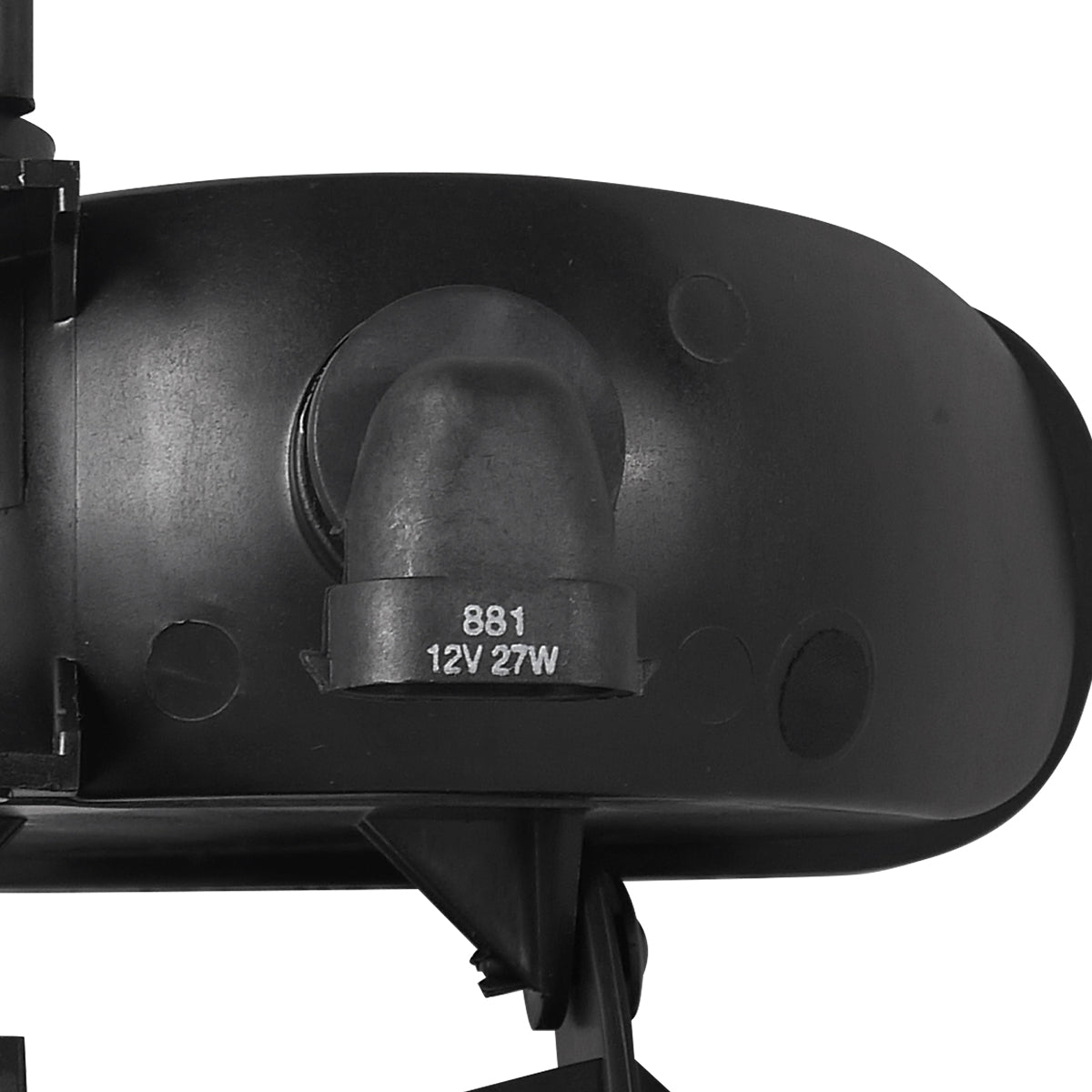 1999-2006 GMC Sierra/Yukon/Yukon XL 12V/27W 881 Fog Lights w/ Mounting Brackets (Chrome Housing/Clear Lens)