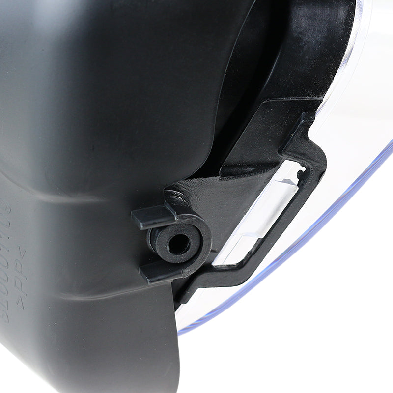 2002-2007 Chevrolet Silverado/Avalanche H10 Fog Lights Wiring Kit (Chrome Housing/Clear Lens)