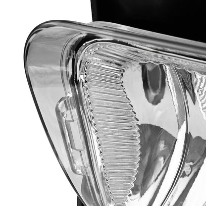 2002-2007 Chevrolet Silverado/Avalanche H10 Fog Lights (Chrome Housing/Clear Lens)