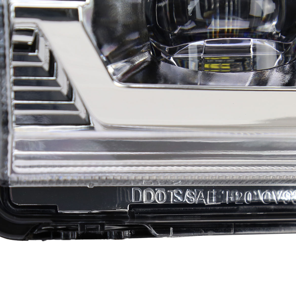 2019-2022 Chevrolet Silverado 1500 LED Fog Lights Kit (Chrome Housing/Clear Lens)