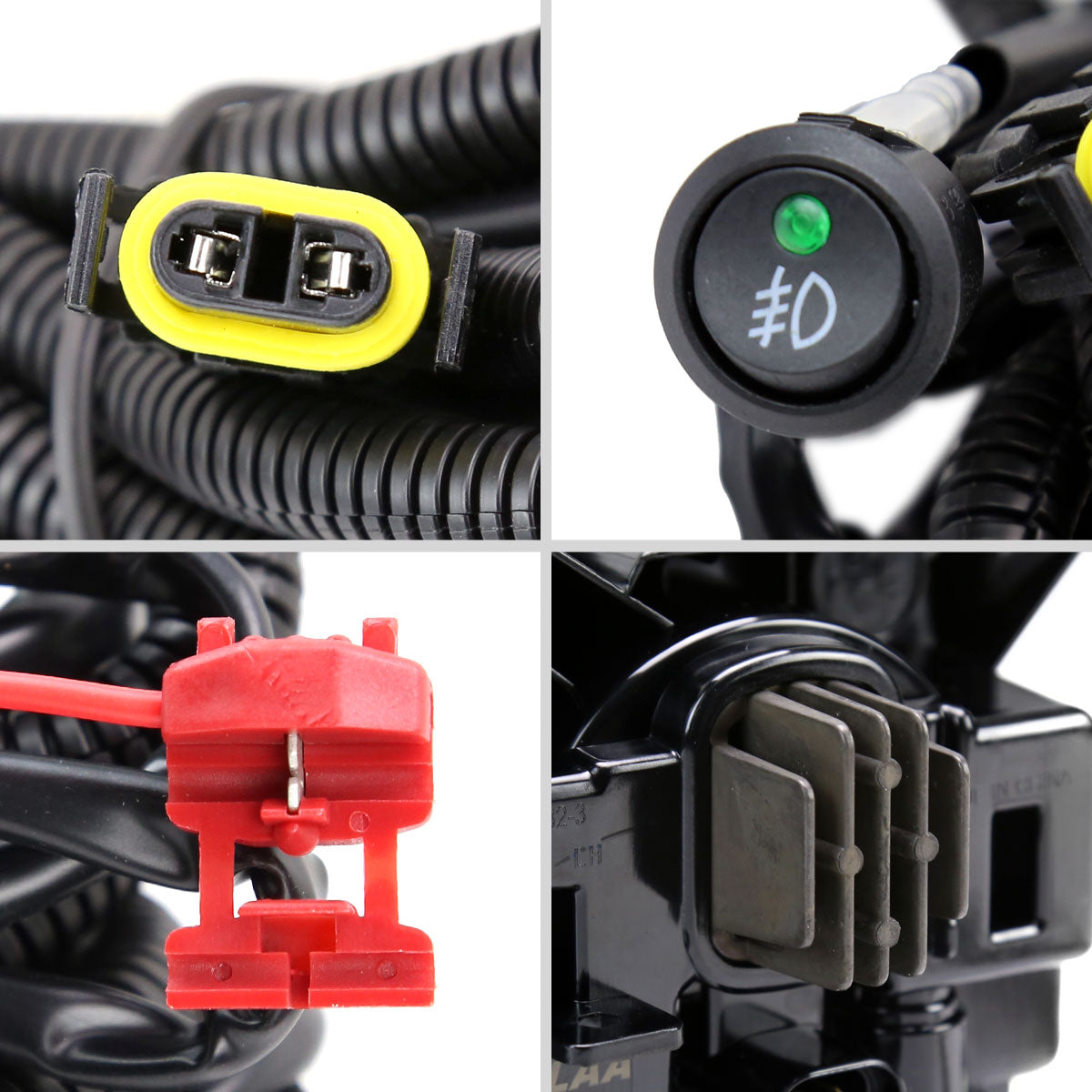 2019-2022 Chevrolet Silverado 1500 LED Fog Lights Kit (Chrome Housing/Clear Lens)