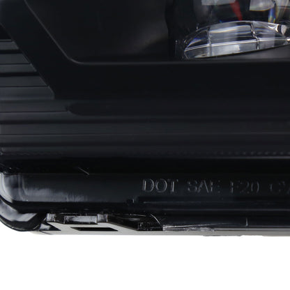 2019-2022 Chevrolet Silverado 1500 LED Fog Lights Kit (Chrome Housing/Smoked Lens)