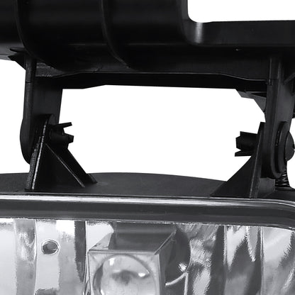 1999-2006 Chevrolet Silverado/Suburban/Tahoe 881 Fog Lights w/ Mounting Brackets (Chrome Housing/Clear Lens)