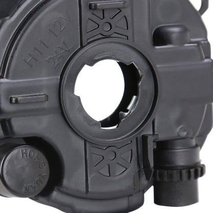 2018-2019 Toyota Sienna 12V/55W H11 Fog Lights Kit - HZ (Chrome Housing/Clear Lens)