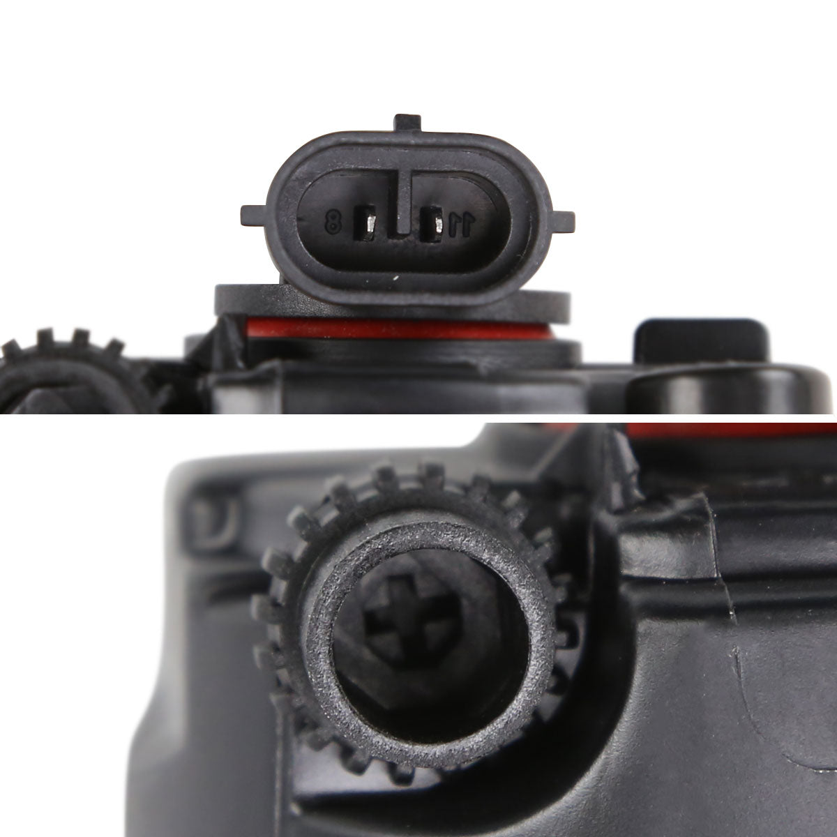 2018-2019 Toyota Sienna 12V/55W H11 Fog Lights Kit - HZ (Chrome Housing/Clear Lens)